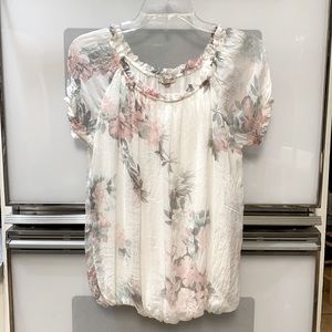 Bellambra. Top. Women’s S. 100% silk. BOHO. NWOT.